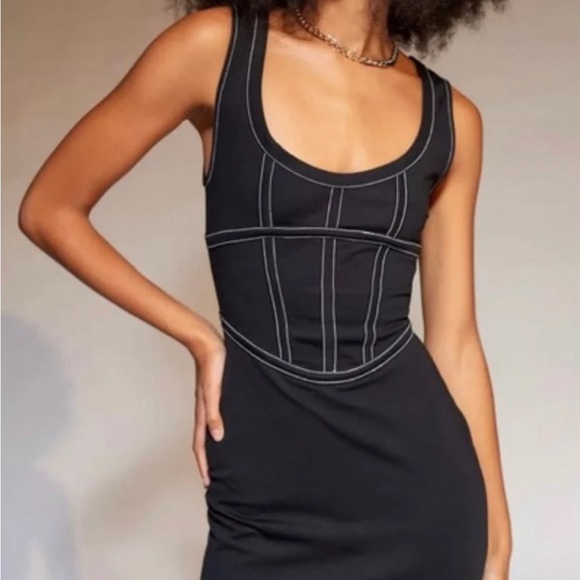 Urban Outfitters black Mini Dress NWT - Picture 2 of 7
